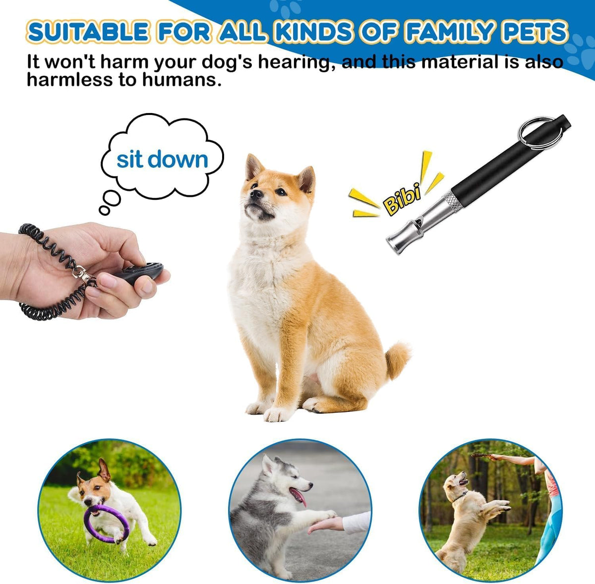 Dog Treat Pouch for Training -6 PCS Dog Training Treat Bag with Clicker, Poop Bag Dispenser, Whistle, Collapsible Bowl, Silicone Pouch, Adjustable Waist Pack for Dog Walk, Park, Outdoor Charcoal Gray